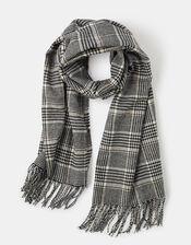 Bowey Check Blanket Scarf, , large