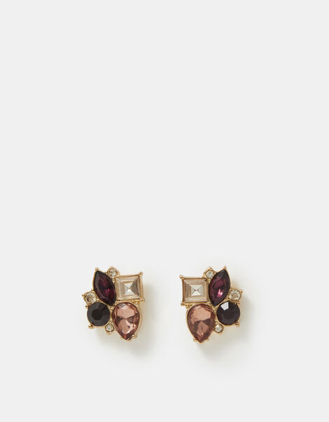 Gemstone Stud Earrings , , large