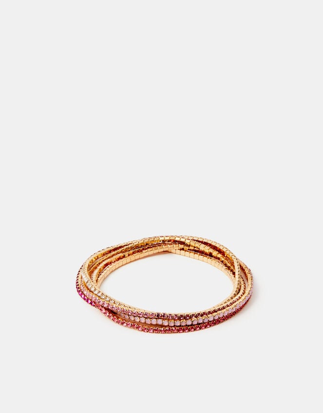 5-Pack Sparkle Stretch Bracelets, , large