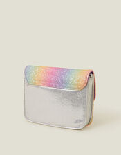 Girls Ombre Rainbow Cross-Body Bag, , large