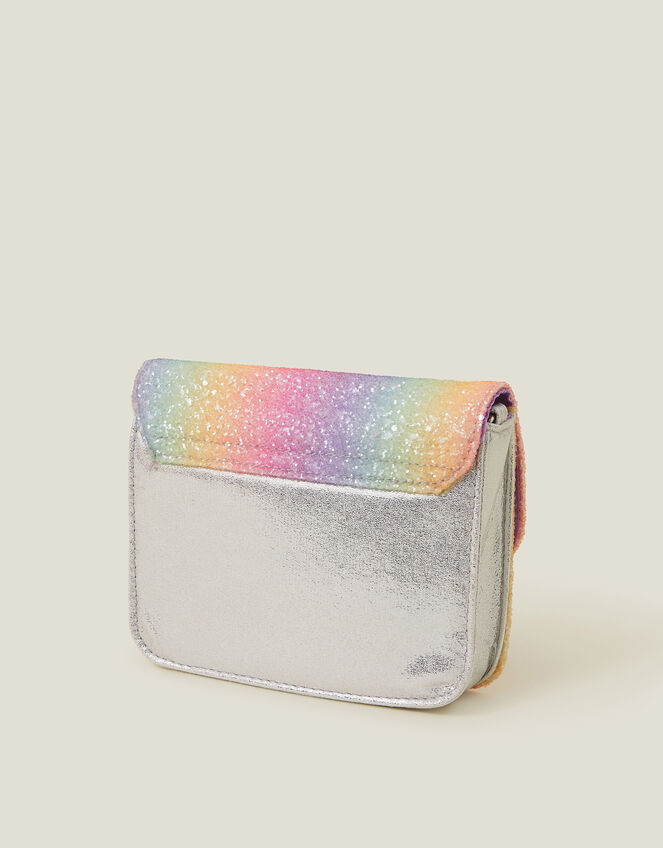 Girls Ombre Rainbow Cross-Body Bag, , large