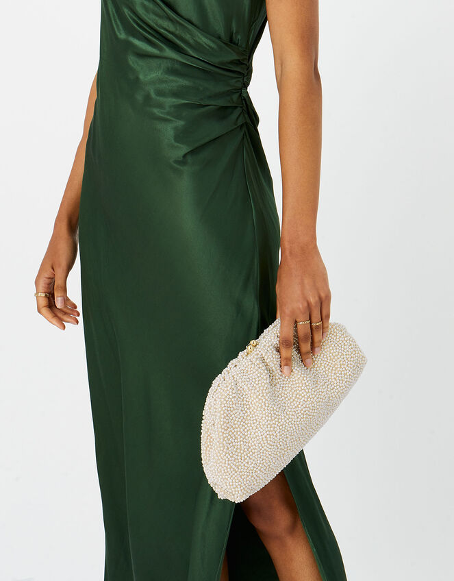 Pearl Cloud Clutch Bag, , large