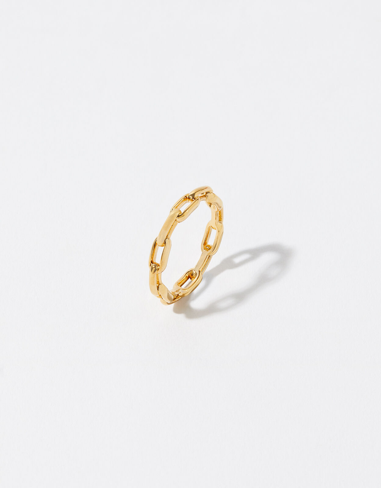 Gold plated sales chain ring