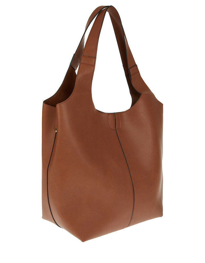 Kathy Tote Bag, Tan (TAN), large