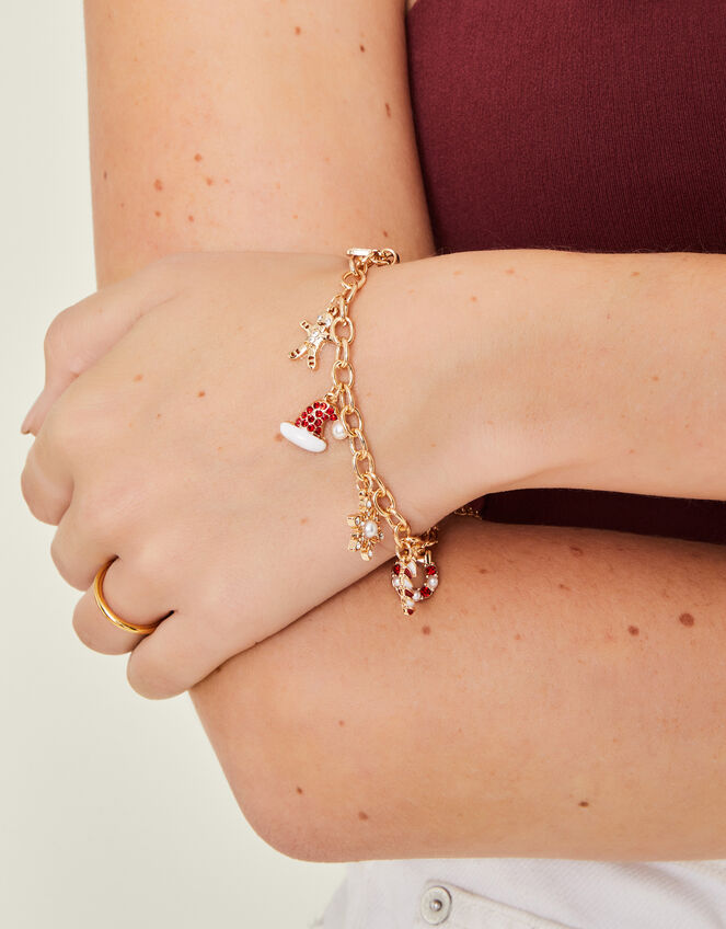 Christmas Charm Bracelet, , large