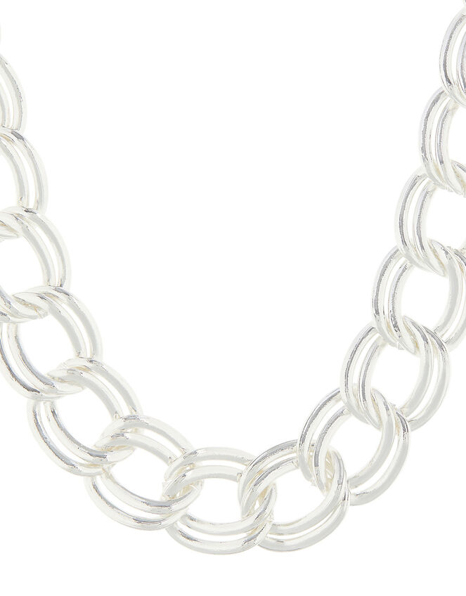Chunky DoubleLayer Chain Necklace Necklaces Accessorize UK
