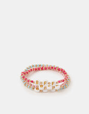 3-Pack Girls Beaded Friendship Bracelets, , large