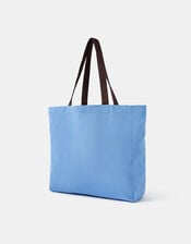 Accessorize x Good Manners Dog Embroidered Shopper Bag, , large