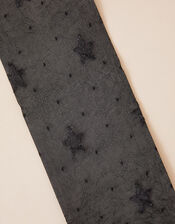 Sparkle Star Tights, Black (BLACK), large