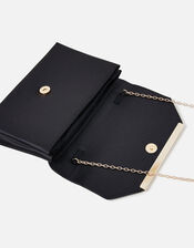 Louise Satin Clutch Bag, , large
