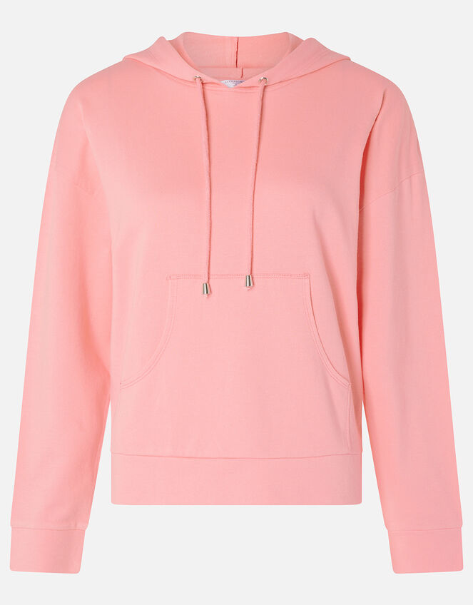 Plain Hoody, Orange (CORAL), large