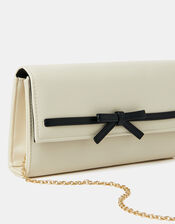 Bow Detail Clutch Bag, , large