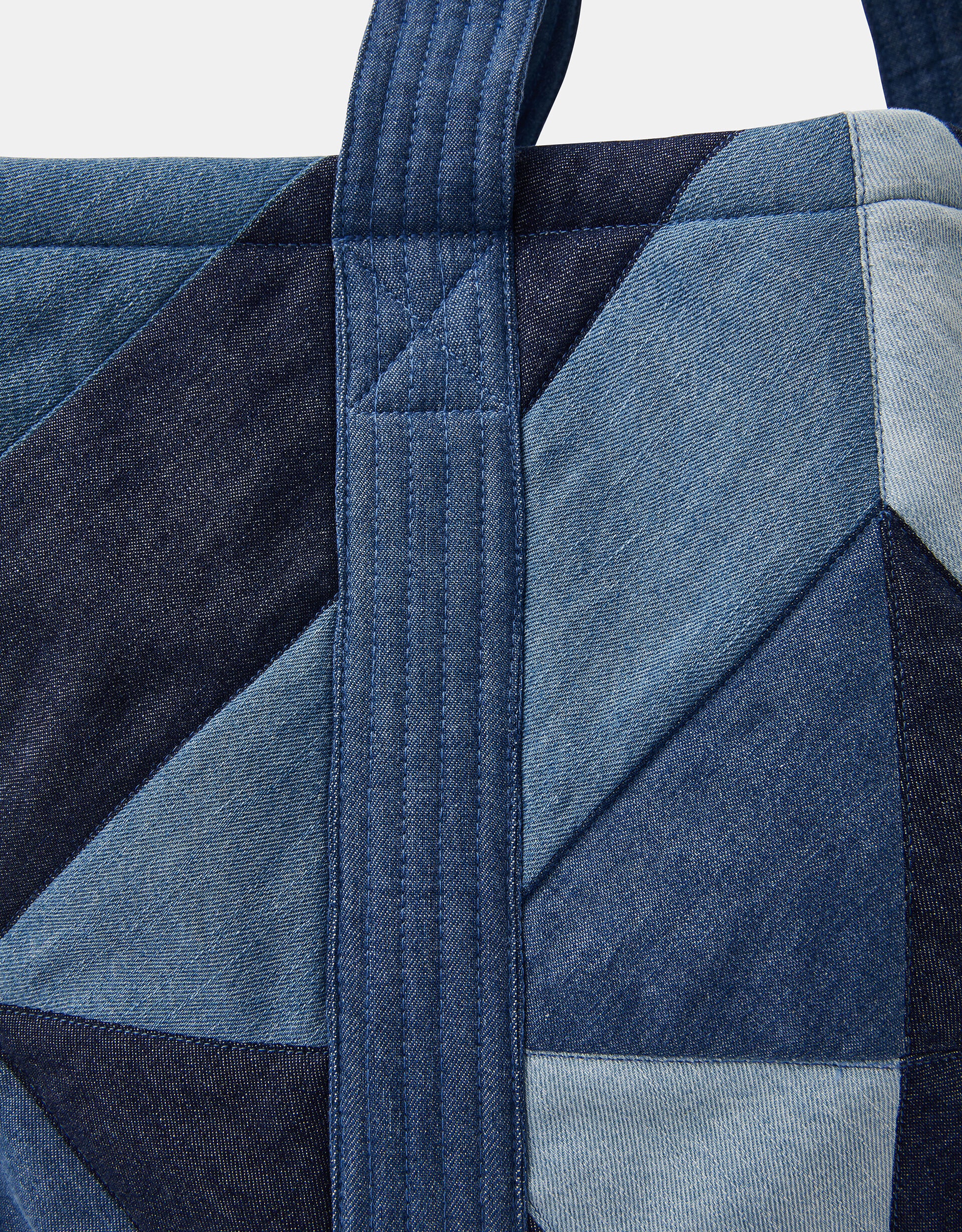 Patchwork Denim Shopper Bag | Totes & Shoppers | Accessorize UK