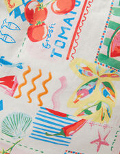 Summer Print Shopper Bag, , large