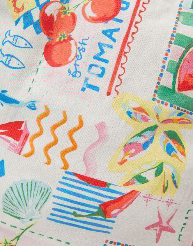 Summer Print Shopper Bag, , large