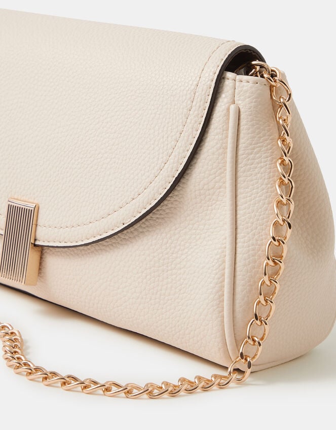 Lock Detail Clutch Bag, , large