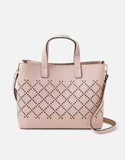 Cut Out Handheld Bag, Nude (NUDE), large