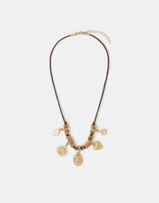 Celestial Charm Cord Necklace, , large