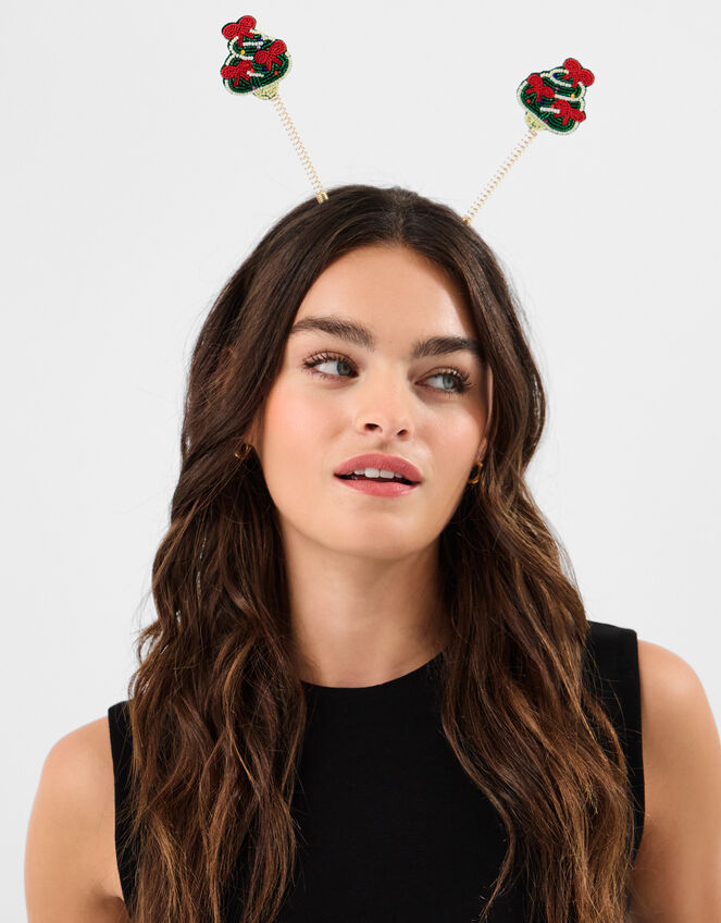 Christmas Tree Bopper Headband, , large