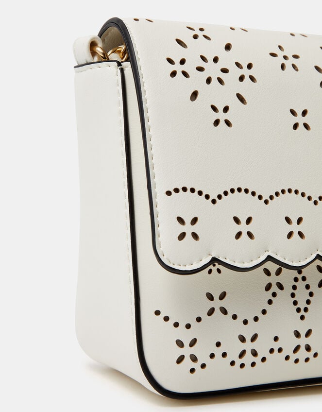 Laser Cut Crossbody Bag, , large