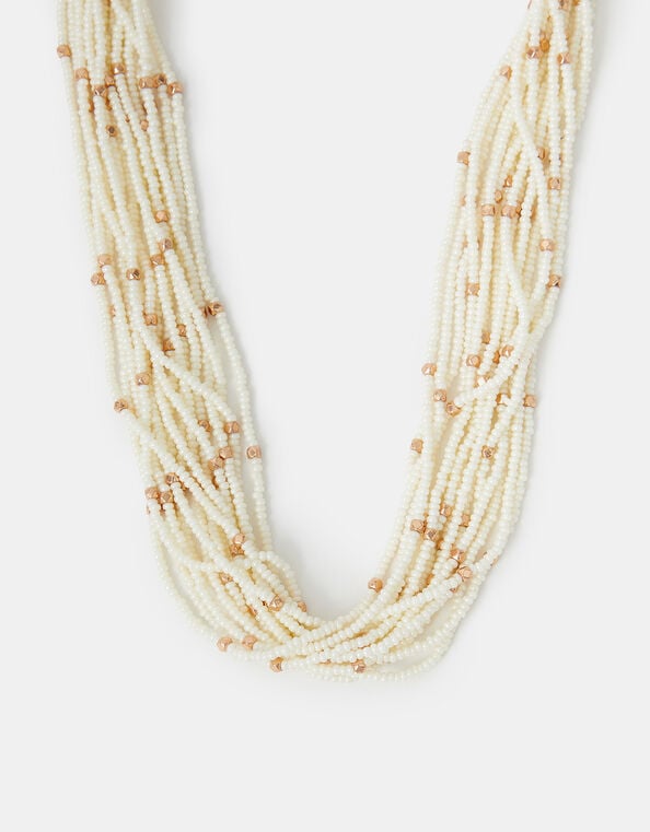 Bead Layered Necklace, , large