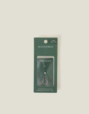 3-Pack Platinum-Plated Surgical Steel Nose Studs, , large