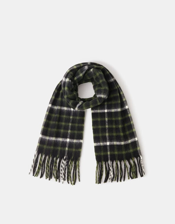 Check Blanket Scarf, , large