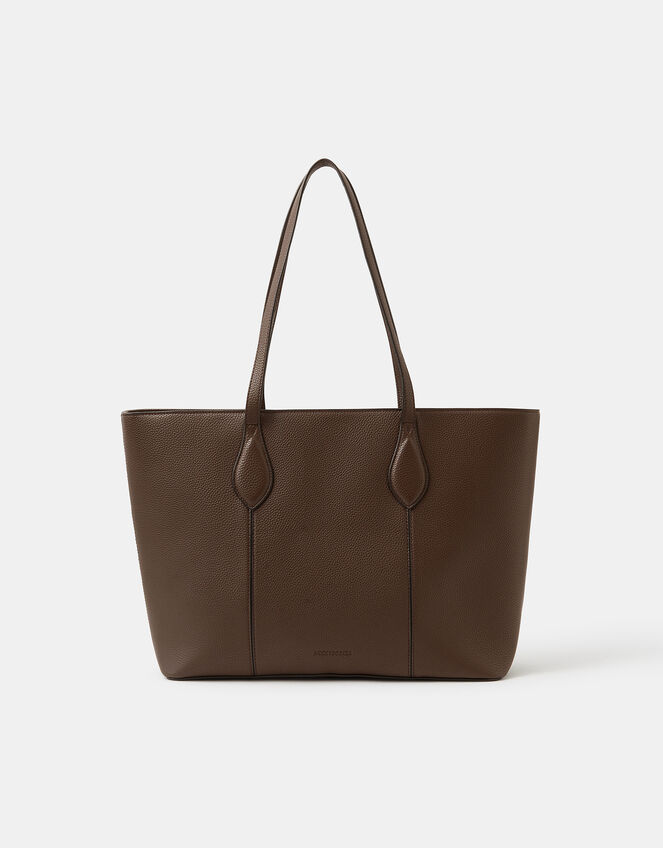 Laptop Tote Bag, Brown (CHOCOLATE), large