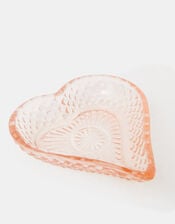 Glass Heart Trinket Dish, , large