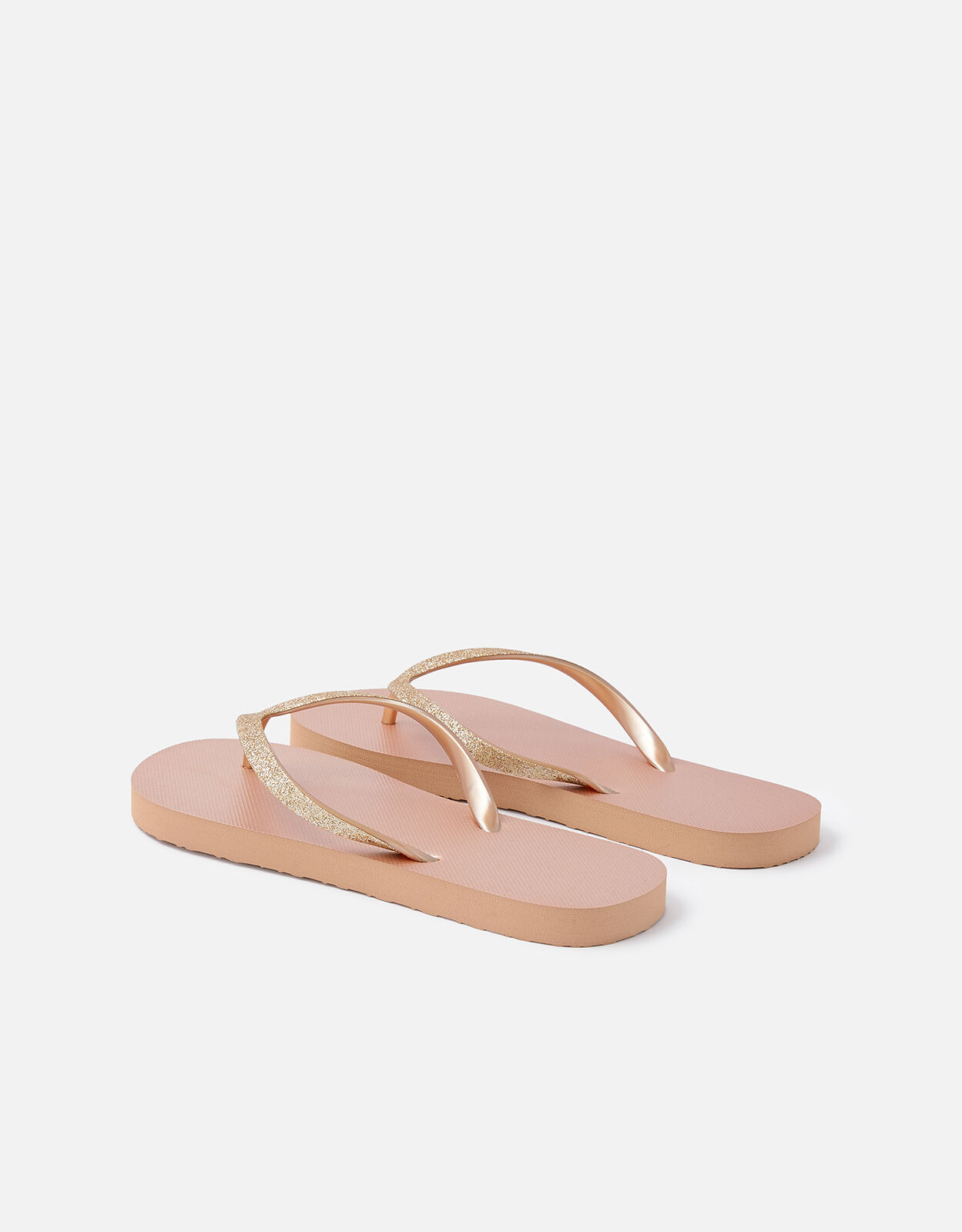 glitter flip flops