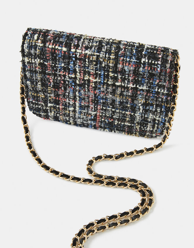 Evie Tweed Cross-Body Bag, , large