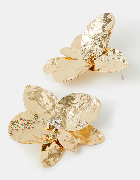 Orchid Statement Stud Earrings, , large