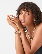 Brushed Pebble Lariat Necklace, , large