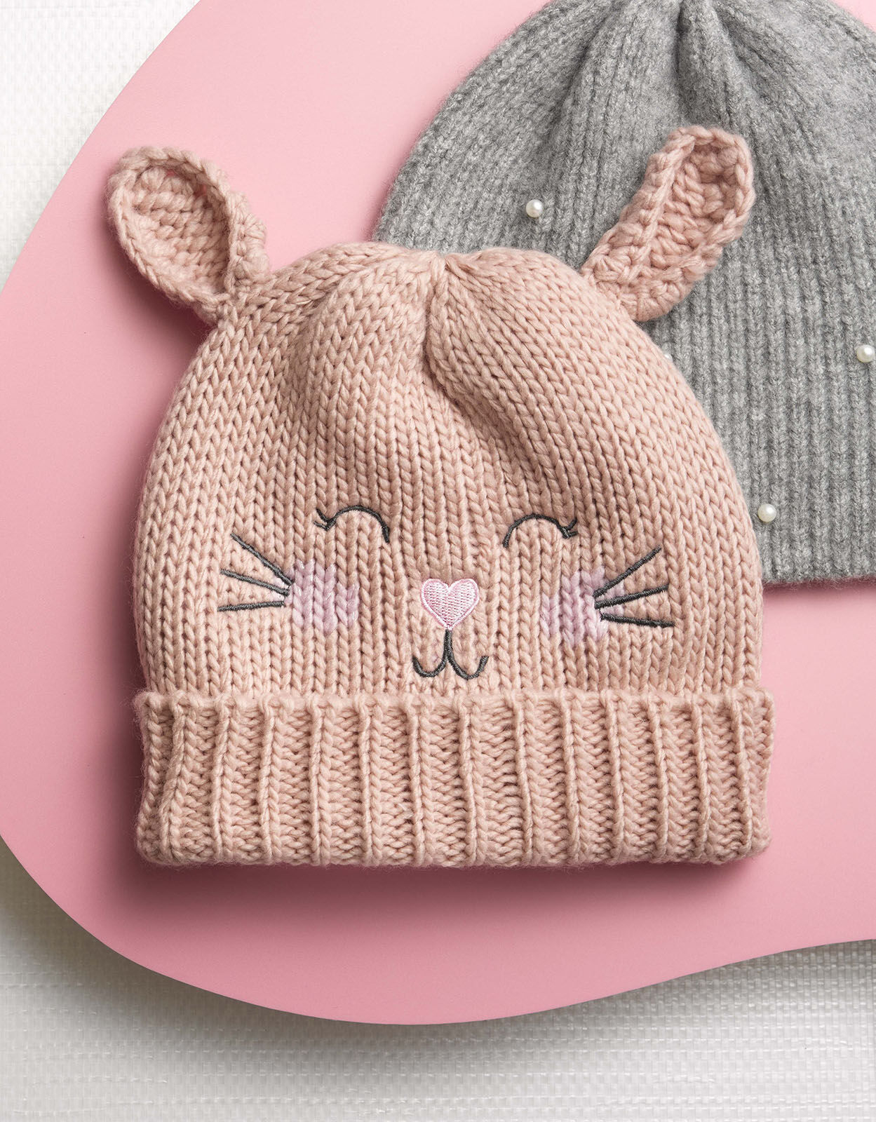 Bunny beanie hat clearance