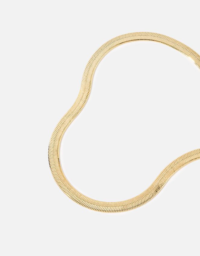 14ct Gold-Plated Omega Bracelet, , large
