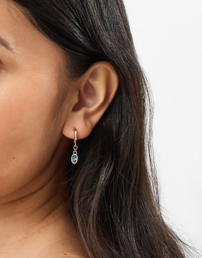 5-Pack Bow Hoop Stud Earrings, , large