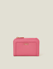 Small Bow Wallet, Pink (PINK), large