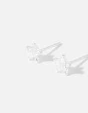 Sterling Silver Star Studs , , large
