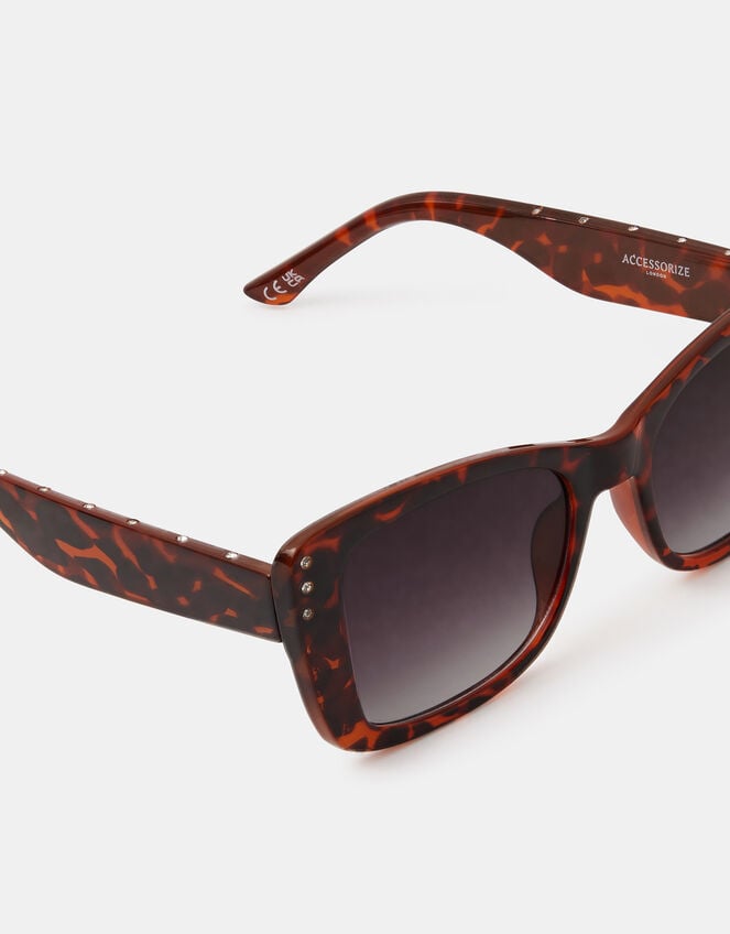 Tort Cat Eye Sunglasses, , large