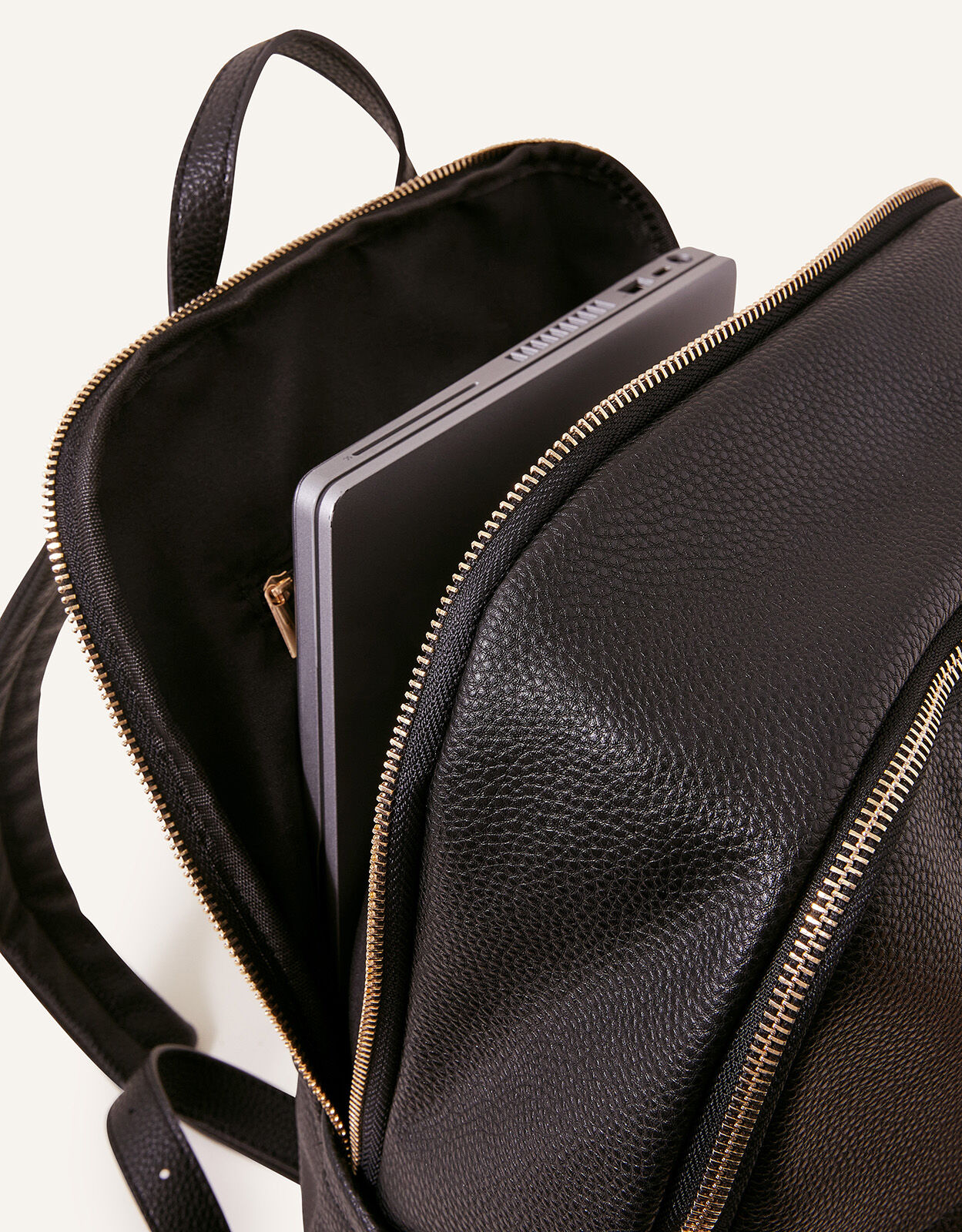 Black backpack accessorize on sale