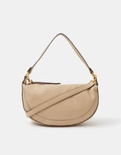 Scoop Crossbody Bag, Mink (MINK), large