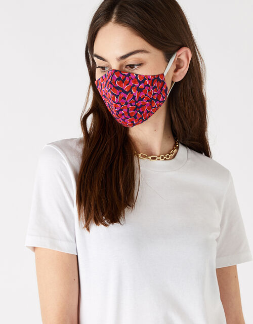 Love Heart Face Covering in Pure Cotton Face coverings Accessorize UK
