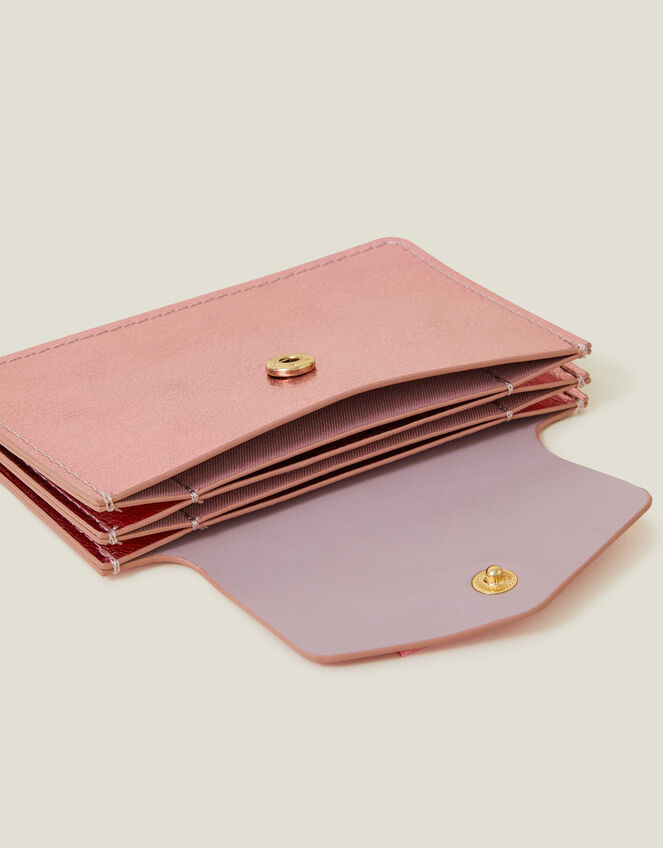 Metallic Three-Part Card Holder, , large