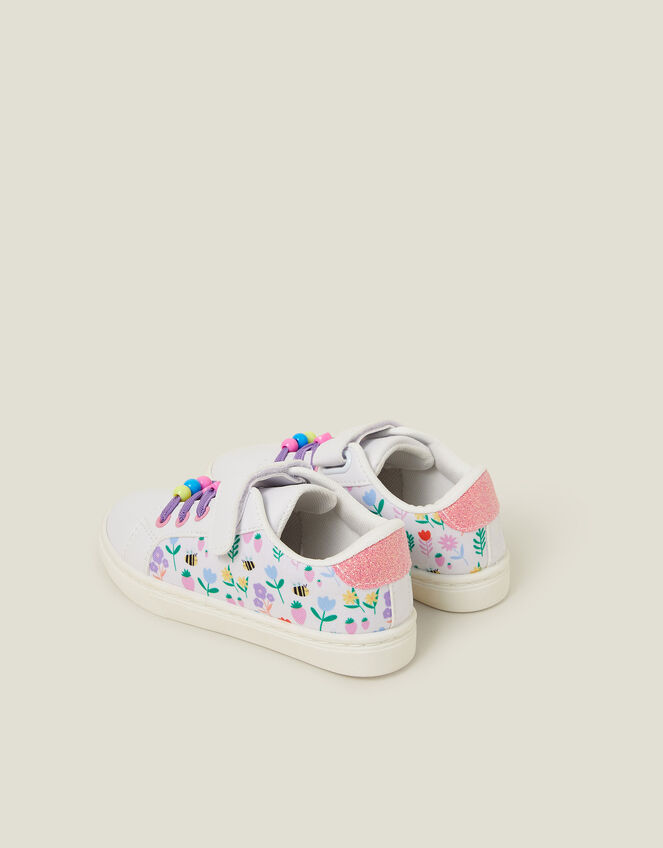 Girls Spring Garden Trainers, Multi (PASTEL MULTI), large