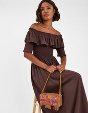 14ct Gold-Plated Chunky Oval Hoop Earrings, , large