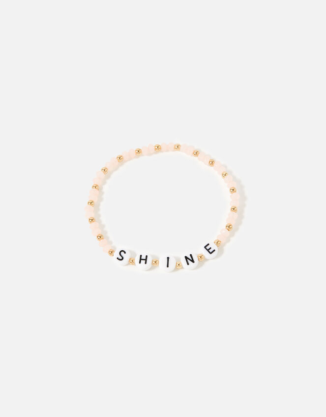 Feel Good Shine Bracelet, Pink (PINK), large