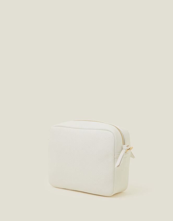 Camera Bag with Webbing Strap, White (WHITE), large