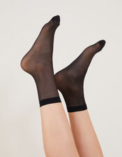 Pop Socks Set of Three, Black (BLACK), large