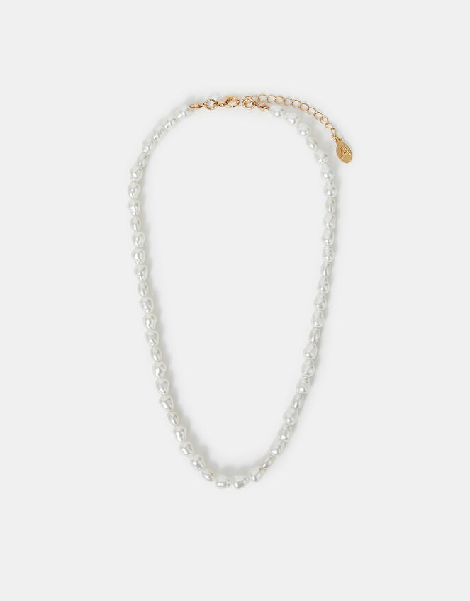 Pearl Beaded Necklace, , large