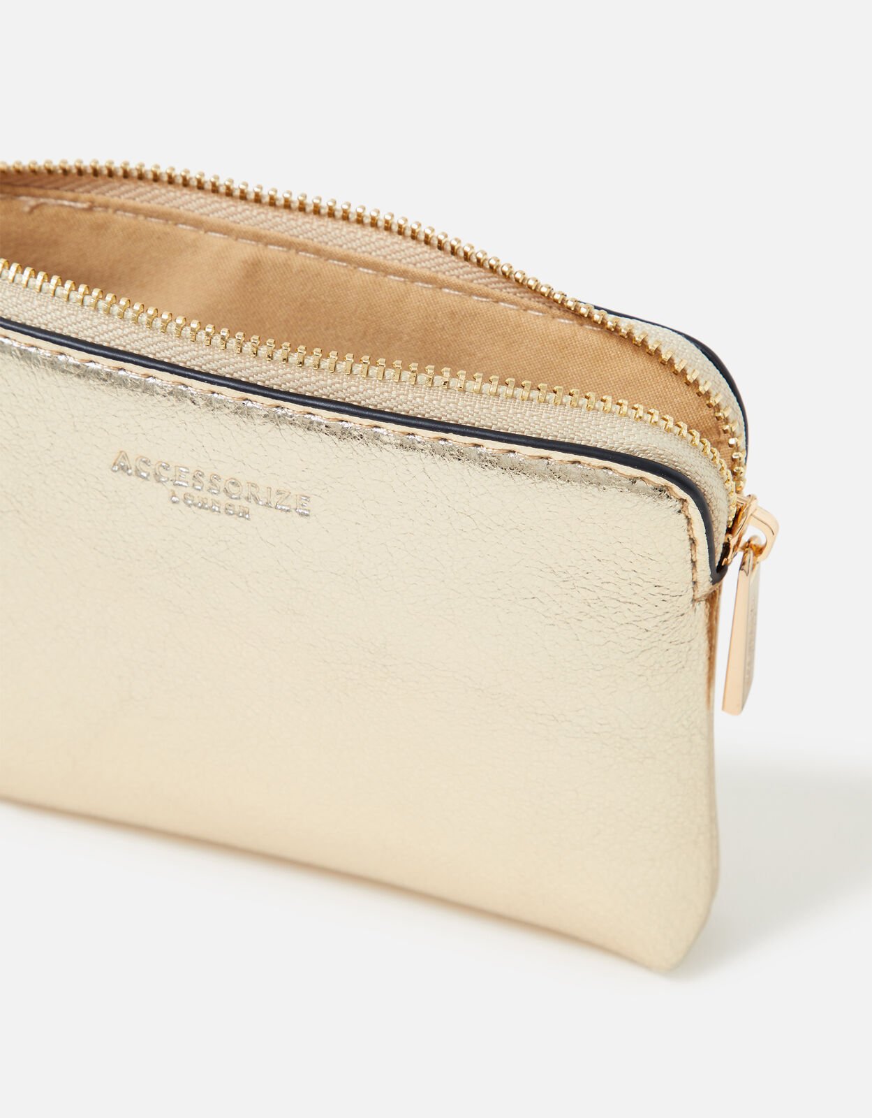 Metallic Coin Purse Gold